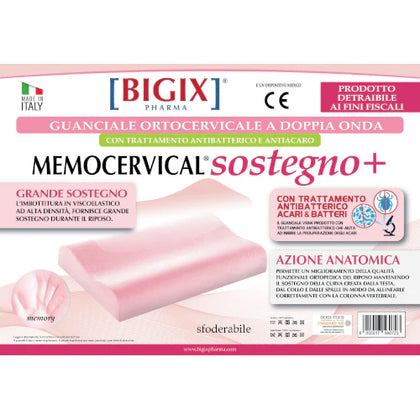 Bigix Memocervical Sostegno+ Guanciale Ortocervicale