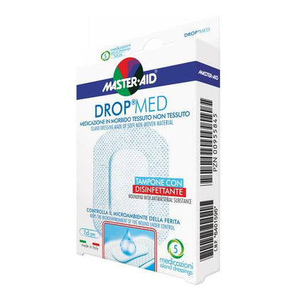 Master Aid Drop Med Medicazione Tnt 7x5cm 5 Pezzi