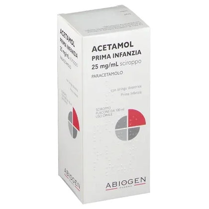 Acetamol Prima Infanzia Sciroppo 100ml