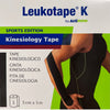 Leukotape K Kinesiology Tape Sports Edition Nero