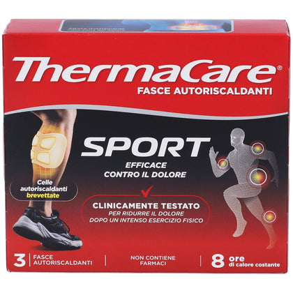 Thermacare Sport Fasce Autoriscaldanti 3 Pezzi