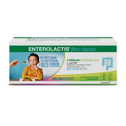 Enterolactis Fibra Liquida 12 Flaconcini