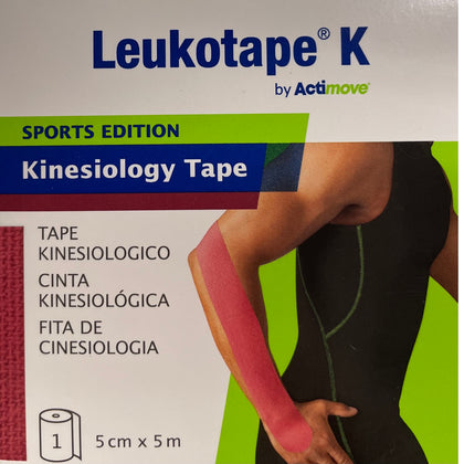 Leukotape K Kinesiology Tape Sporta Edition Rosa