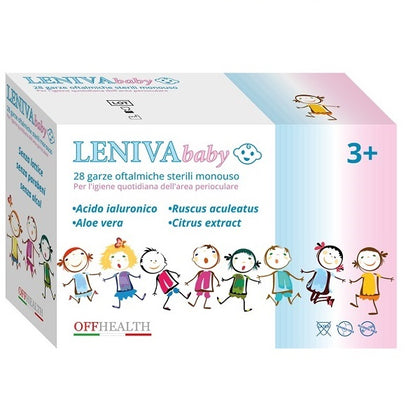 Leniva Baby Garze Oftalmiche 28 Pezzi