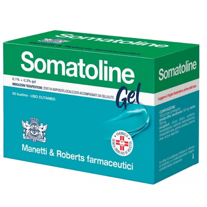 Somatoline 0,1% + 0,3% Gel 30 Buste 10G