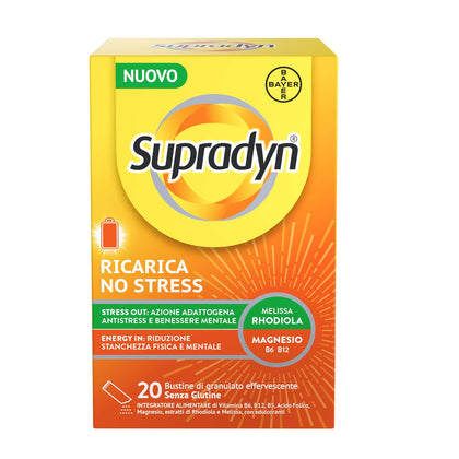 Supradyn Ricarica No Stress 20 Bustine