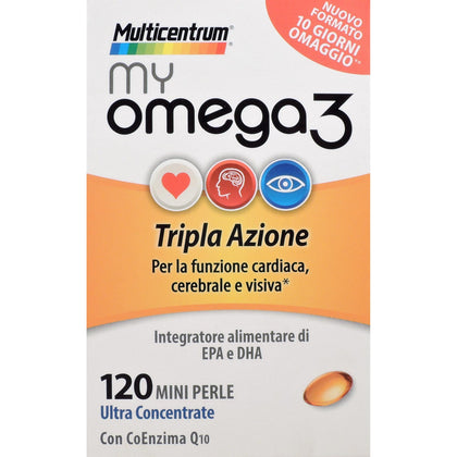 Multicentrum Myomega3 120 Perle P