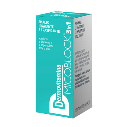 Dermovitamina Smalto Micoblock 3in1 Turchese 5ml