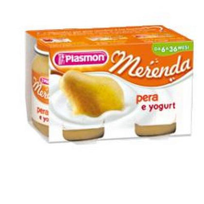 Plasmon Omogeneizzato Yog/pera 120gx2 Pezzi