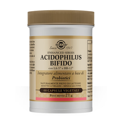 Solgar Acidophilus Bifido 60 Capsule Vegetali