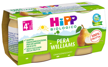 Hipp Bio Omogeneizzato Pera Will 2x80g