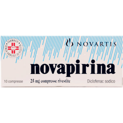 Novapirina 10 Compresse Riv 25mg