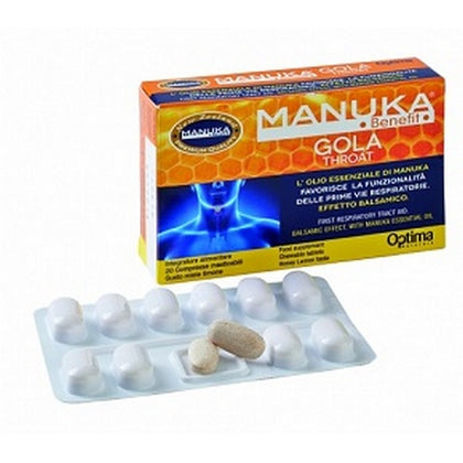 Manuka Benefit Gola Thro 20 Compresse