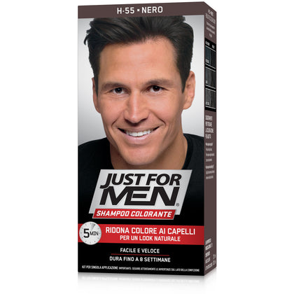 Just For Men Shampoo Colorante H55 Nero
