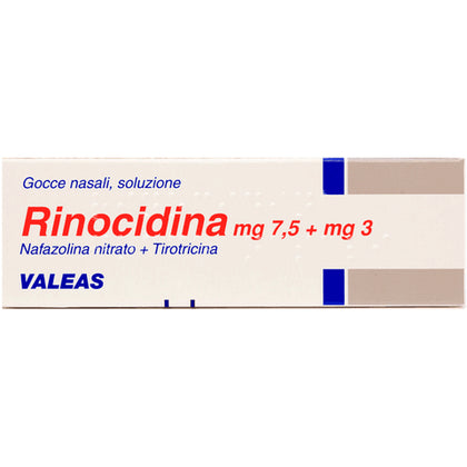 Rinocidina Nasale Gocce 15ml 7,5mg+3m