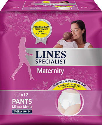 Lines Sp Maternity M 12 Pezzi