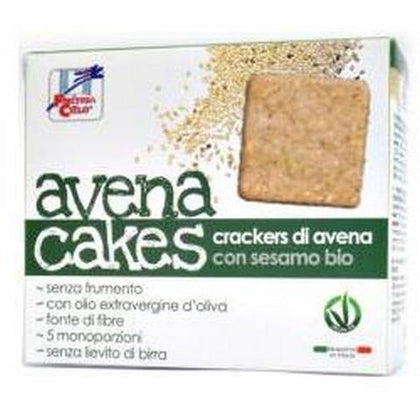 Crackers Avena Sesamo250g Bio