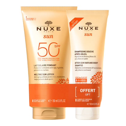 Nuxe Sun Duo Latte Solare Spf50 + Shampoo Doposole 100ml