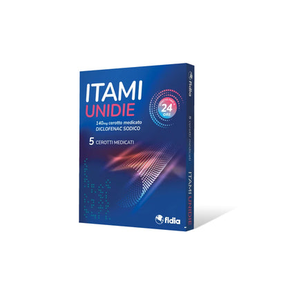 Itami Unidie 140mg 5 Cerotti Medicati