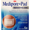 Medipore+pad Med 5 Cm X 7,2cm 5 Pezzi
