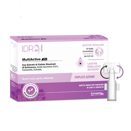 Sterilens Idra Multiactive Plus Gocce Oculari 10 Flaconcini