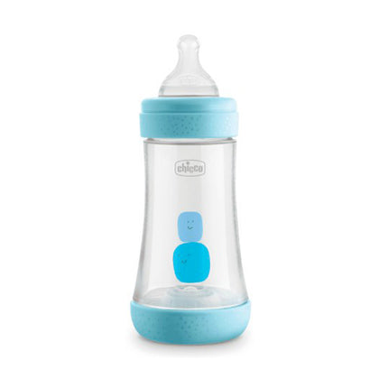Chicco Biberon Perfect 5 Blu Boy 2 Fori 240ml