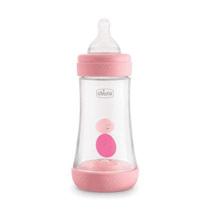 Chicco Biberon Perfect 5 Rosa Girl 2 Fori 240ml