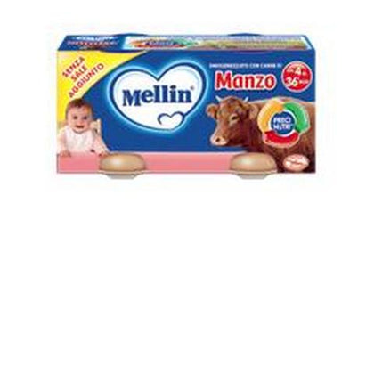 Mellin Omogeneizzato Manzo 4x80g