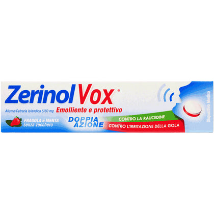 Zerinolvox Fragola/menta 18pas