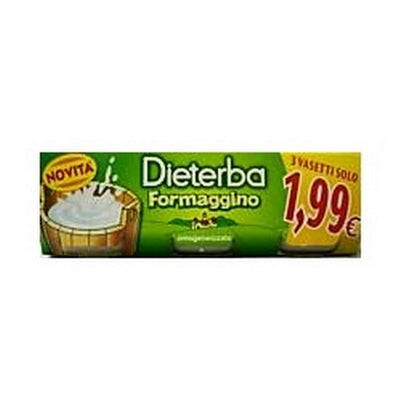 Dieterba Omogeneizzato Formaggio 3x80g