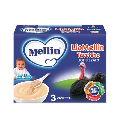Mellin Liofilizzato Tacchino 3x10g