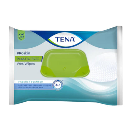 Tena Proskin Plastic Free Salviette 48 Pezzi