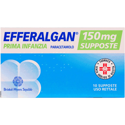 Efferalgan 10 Supposte 150mg