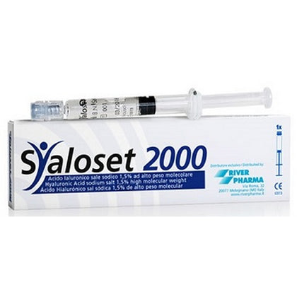 Syaloset 2000 Siringa 1,5% 2ml 3 Pezzi