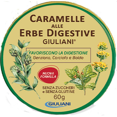 Giuliani Caramelle Digestive Alle Erbe Senza Zucchero 60g