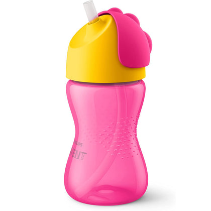 Philips Avent Tazza Con Cannuccia Rosa 300ml