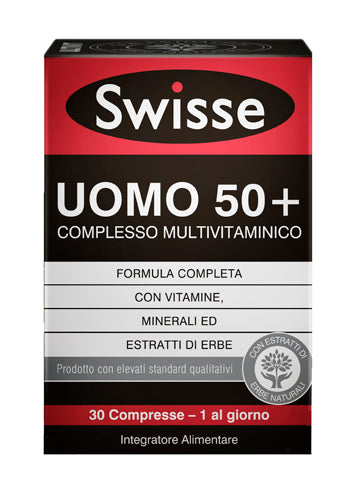 Swisse Multivitaminico Uomo 50+ 30 Compresse
