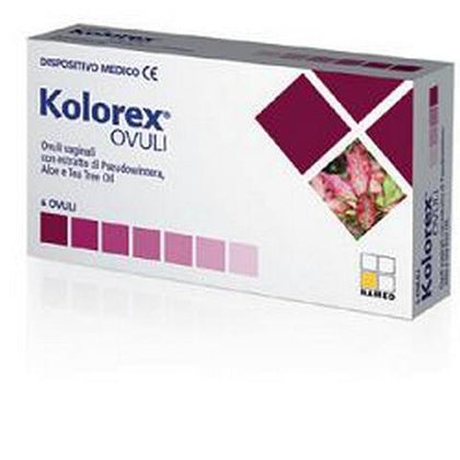 Kolorex Ovuli Vaginali 6 Pezzi 2g