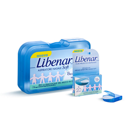Libenar Aspiratore Soft + 20 Filtri