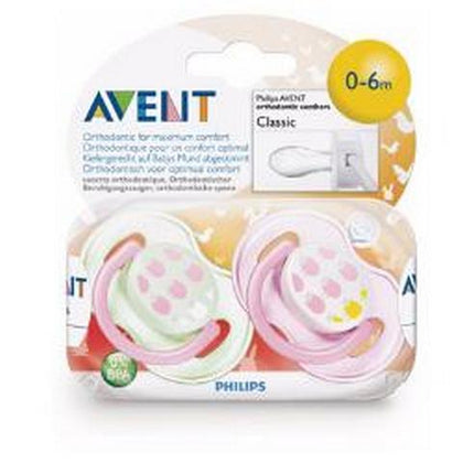 Avent Succhietto Clas 0-6m 2 Pezzi