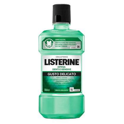 Listerine Collutorio Difesa Denti E Gengive Gusto Delicato 5