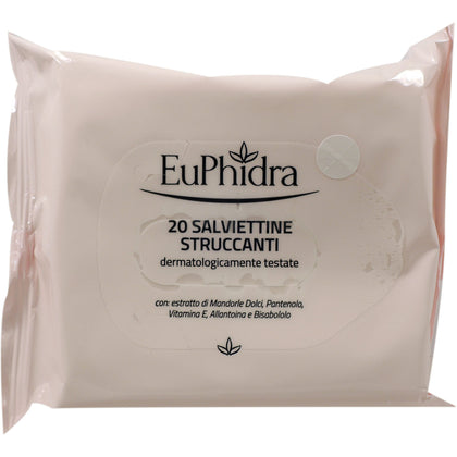 Euphidra Salviette Struccanti 20 Pezzi