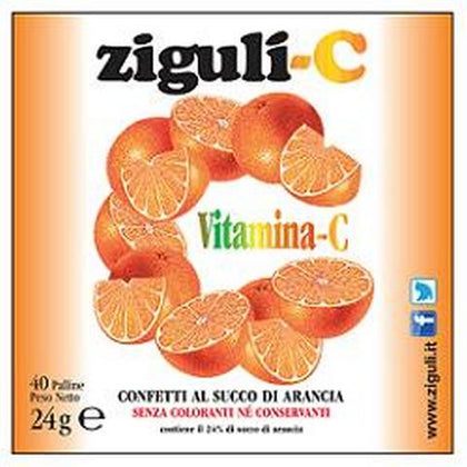 Ziguli C Arancia 40confetti 24g