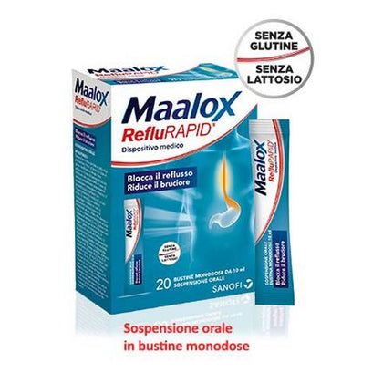 Maalox Reflurapid 20 Buste Promo