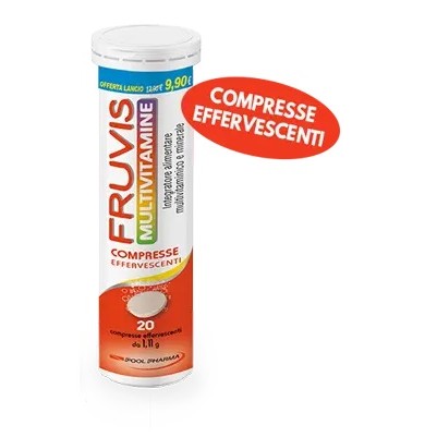 Fruvis Multivitamine Multiminerali 20compresse Effervescenti