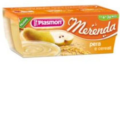 Merenda Pera/cereali 120gx2 Pezzi