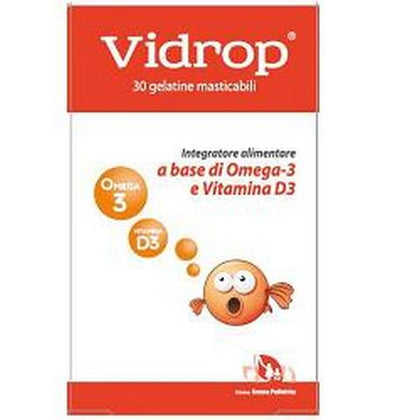 Vidrop Omega3 30gelatine Masticabili