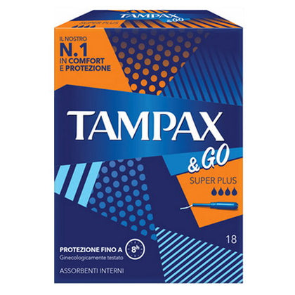 Tampax &go Super Plus 18 Pezzi