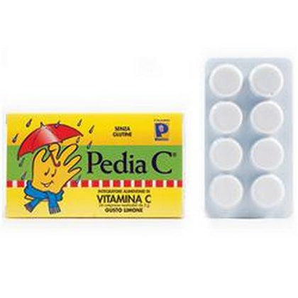 Pedia C Limone 24 Compresse Mastic