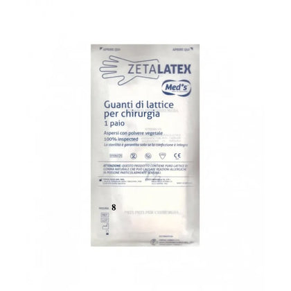 Zetalatex Guanti Chirurgici Taglia 8